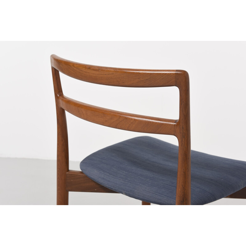 Vintage set of 6 teak dining chairs by Harry Østergaard for AS Randers Møbelfabrik - 1950s