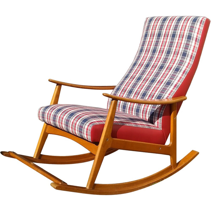 Mid-century Scandinavian rocking chair - 1960s