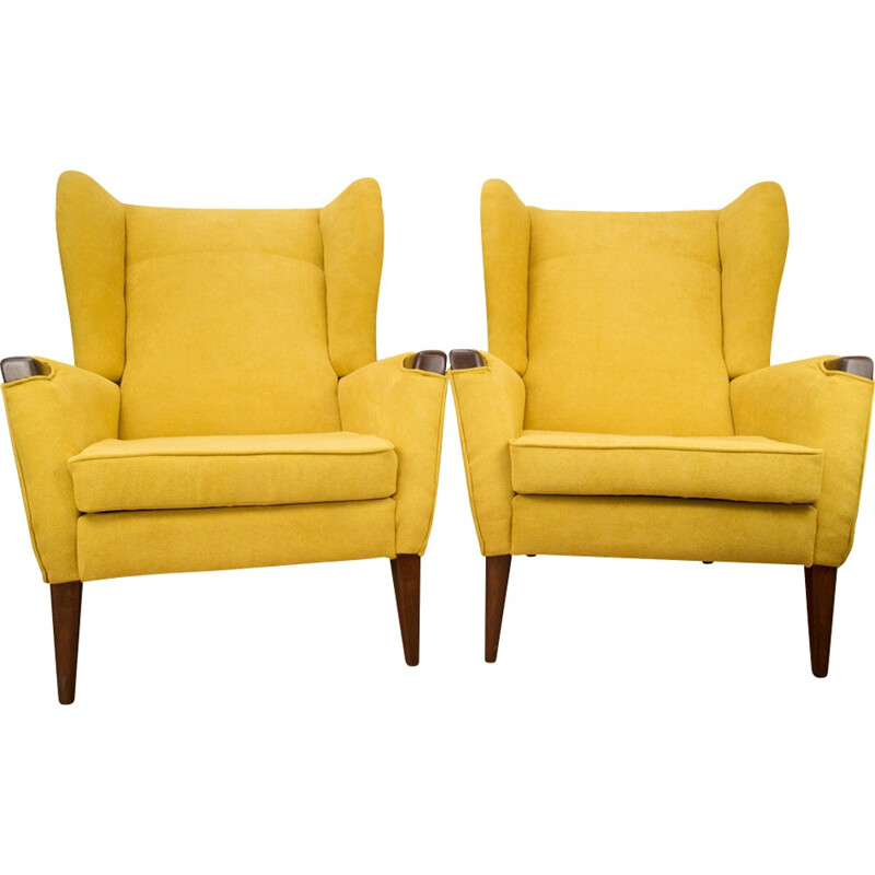 Set of two mid-century Danish armchairs - 1960s