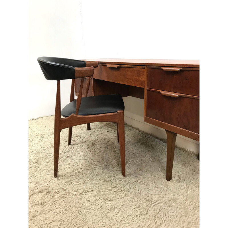 Mid Century Austinsuite teak Desk - 1960s