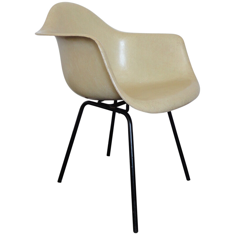 Parchment "DAX" armchair, Charles & Ray EAMES - 1950s