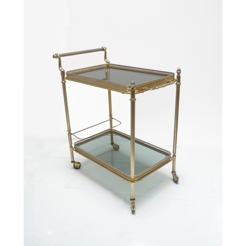 Mid-century Rolling table of the Maison Baguès - 1960s