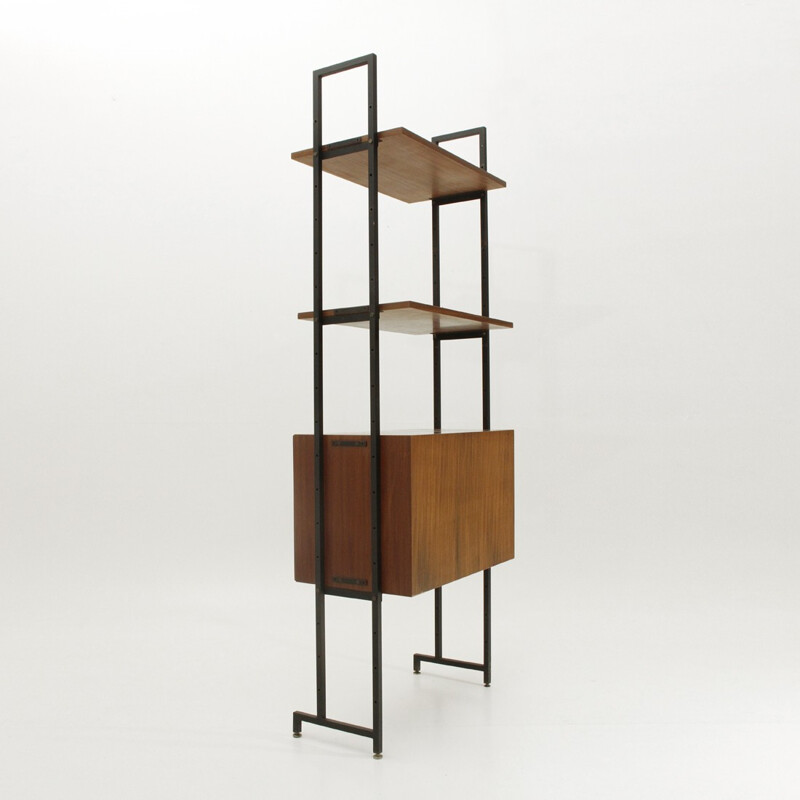 Mid-Century Italian Teak Wall Unit - 1950s