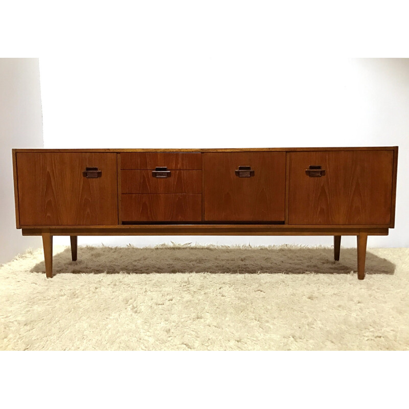 Mid Century Vintage Retro teak sideboard for Nathan Furniture - 1960s