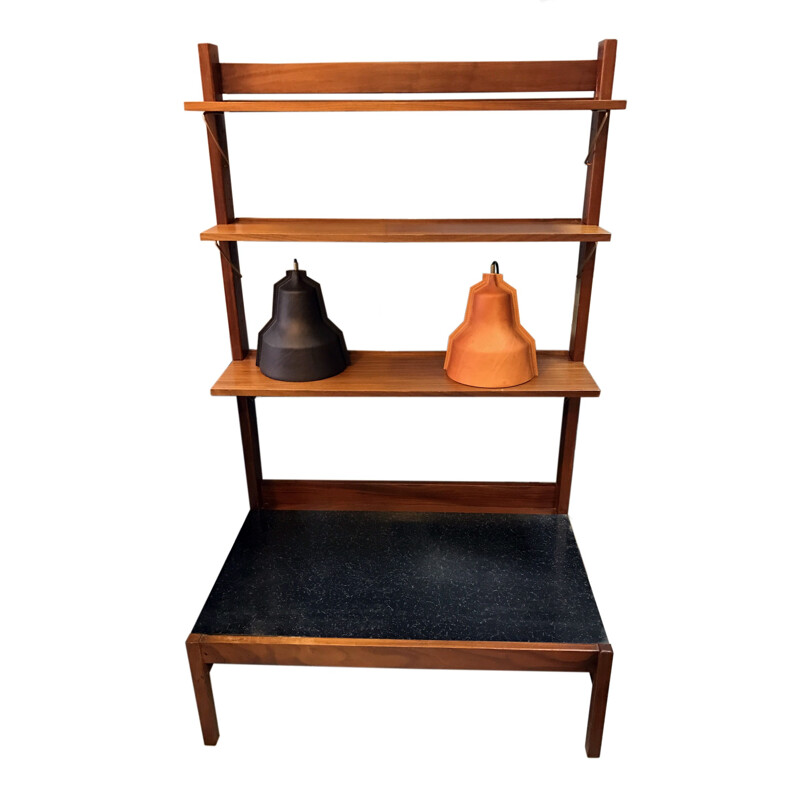 Mid Century vintage shelving unit for Guy Rogers Beverly Hills - 1960s