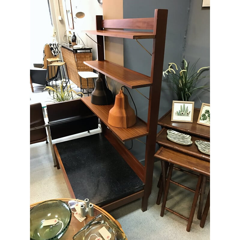 Mid Century vintage shelving unit for Guy Rogers Beverly Hills - 1960s
