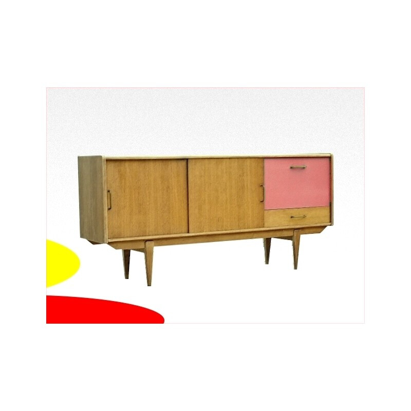 Mid-century oak sideboard for Magnani - 1960s