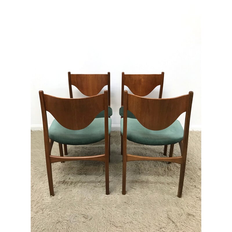Retro Mid Century G Plan Brazilia dining chairs by Wilkins - 1970s