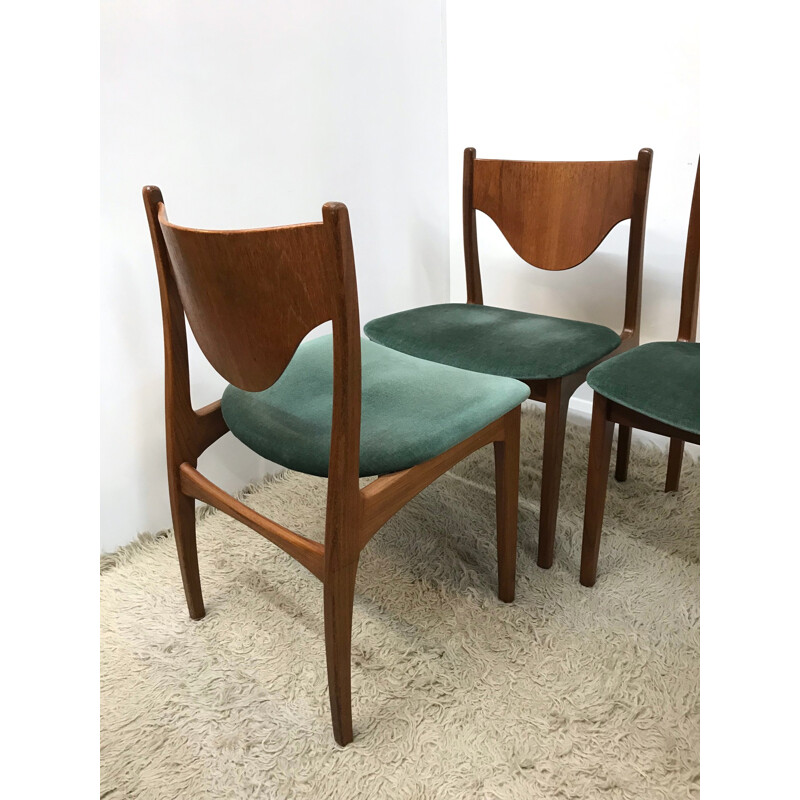 Retro Mid Century G Plan Brazilia dining chairs by Wilkins - 1970s