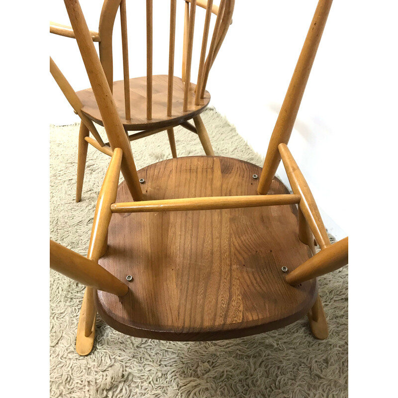 Set of two mid-century armchairs Windsor 370A by Ercol - 1960s