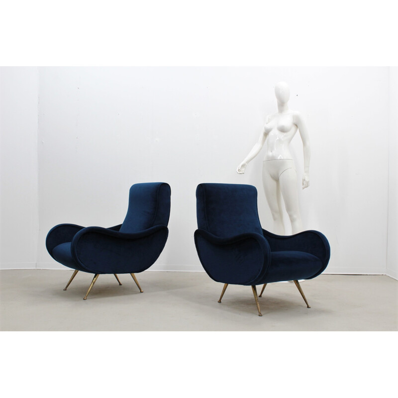 Mid-Century Italian Armchairs from Flexform - 1950s