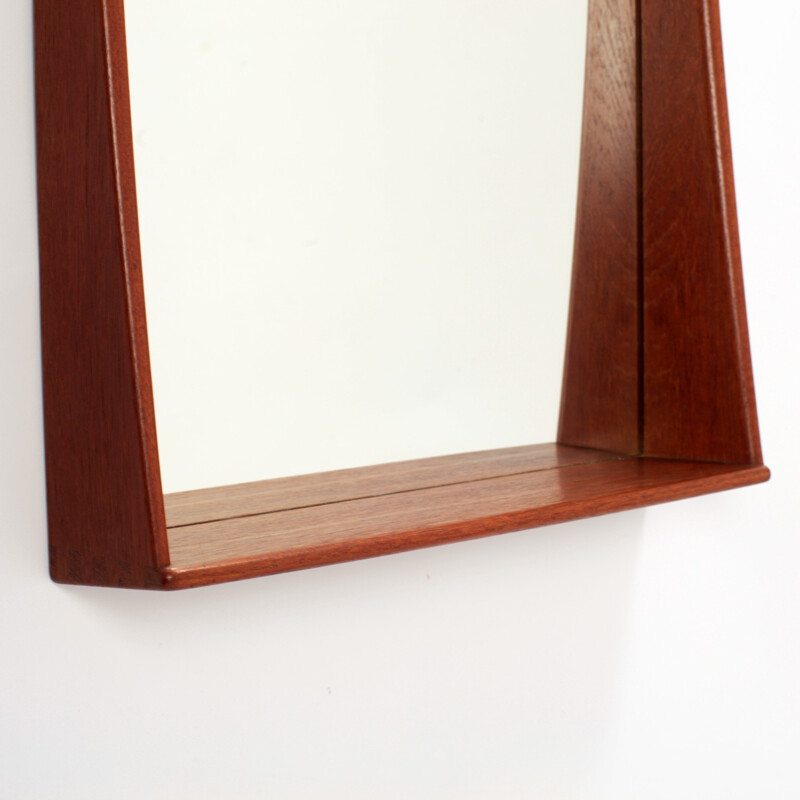 Vintage tablet mirror by Östen & Uno Kristiansson for Luxus - 1950s