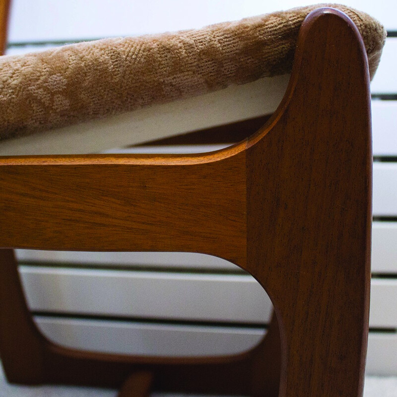 Set of 4 portwood dining chairs made of teak - 1960s