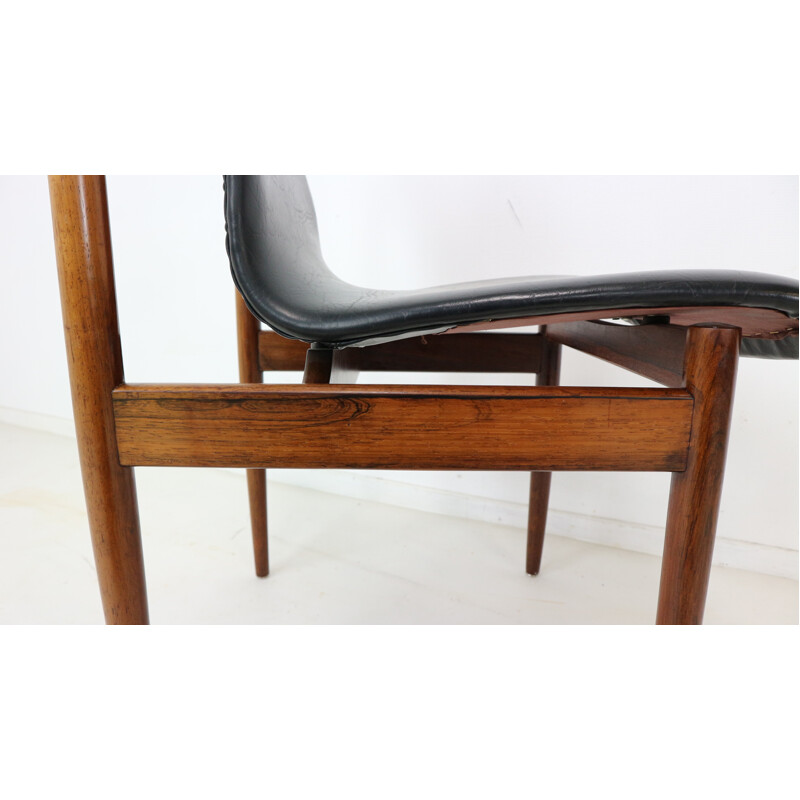 Set of Four Inger Klingenberg IK Dining Chairs by Fristho Franeker - 1960s