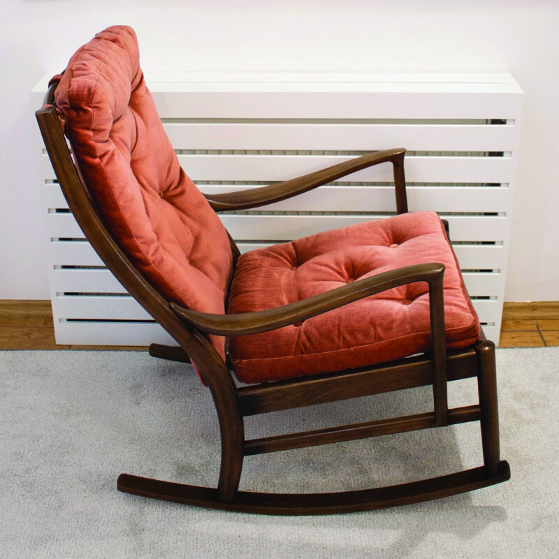 Vintage PK1016-19 rocking chair from Parker Knoll - 1960s