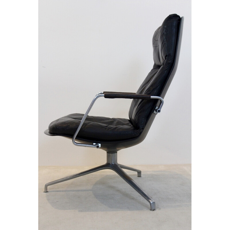 1st Edition Kill International FK86 Fabricius & Kastholm Lounge Chair - 1960s