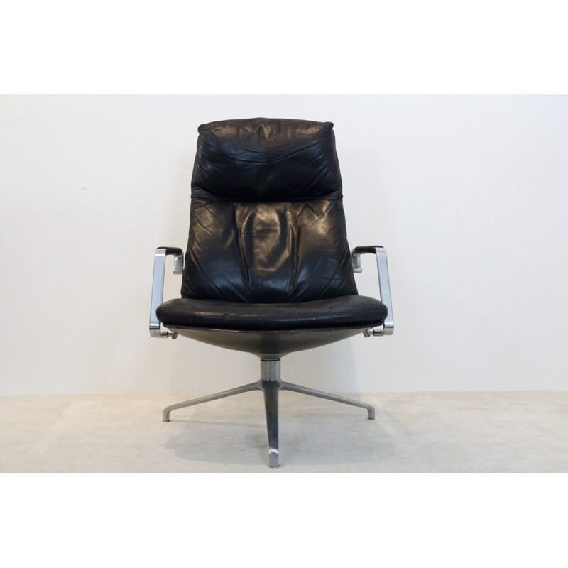 1st Edition Kill International FK86 Fabricius & Kastholm Lounge Chair - 1960s