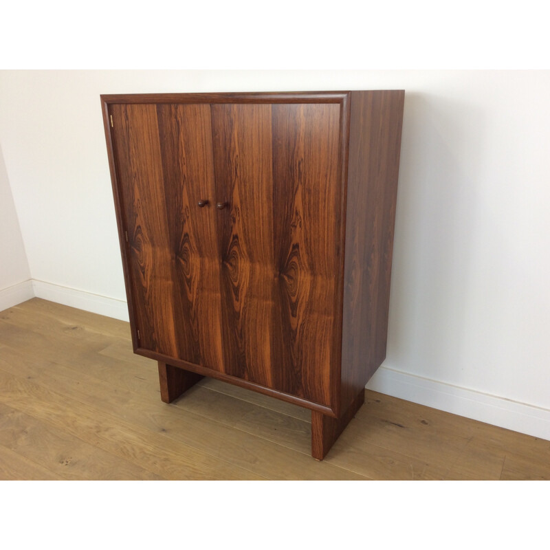 Vintage rosewood cabinet by Martin Hall for Gordon Russel - 1970s
