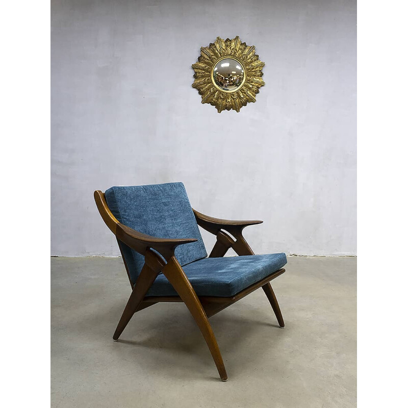 Vintage "Knot" chair by De Ster Gelderland