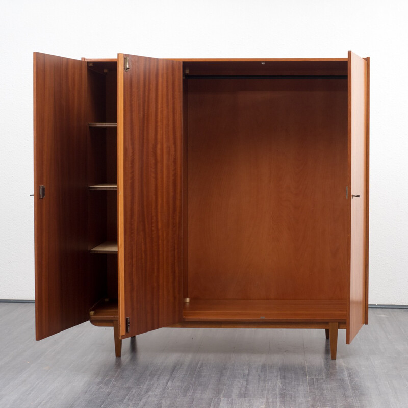 Mid-century teak wardrobe - 1960s