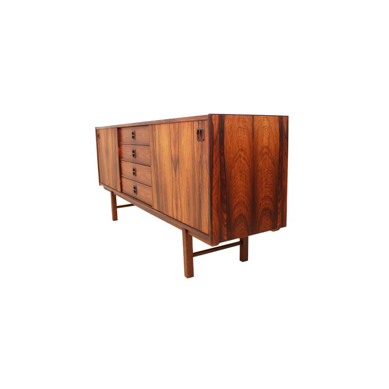 Mid Century Scandinavian Rosewood Sideboard - 1970s