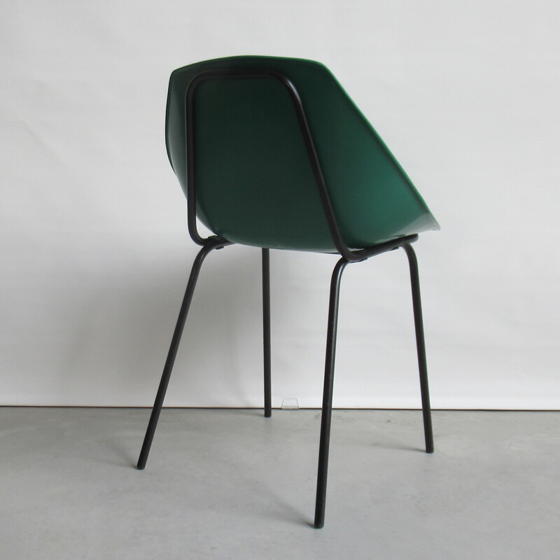 Chaise vintage modèle Coquillage de Pierre Guariche pour Meurop - 1960