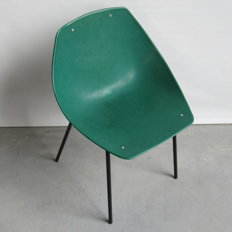 Mid-century Shell model chair by Pierre Guariche for Meurop - 1960s