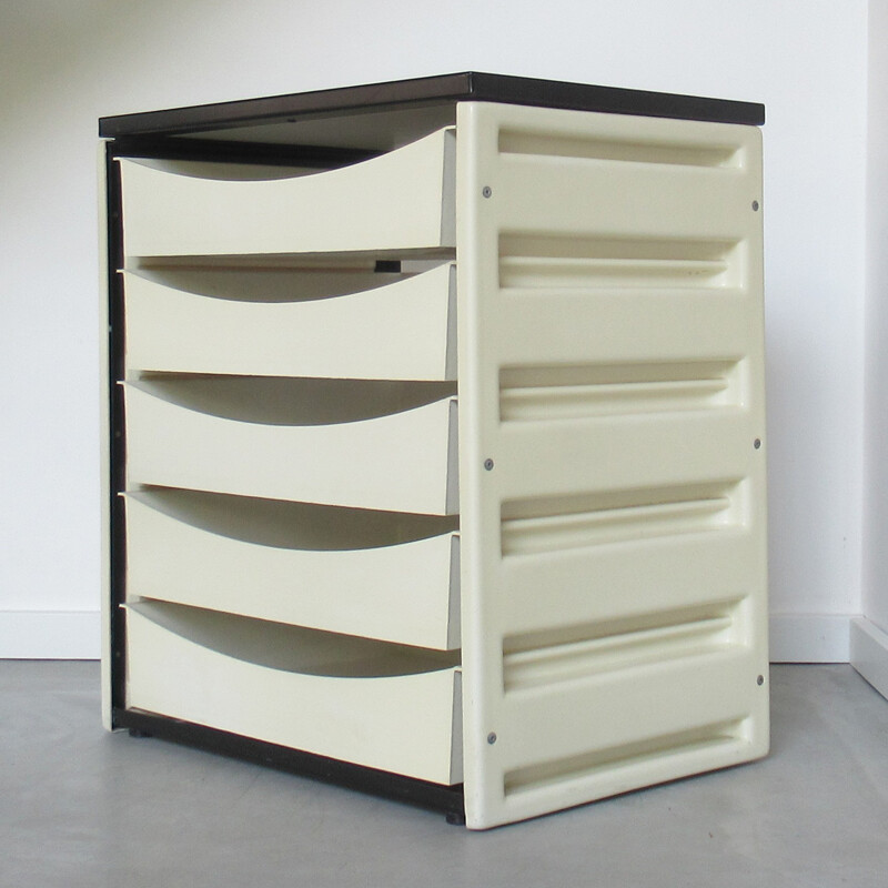 Vintage "Tyros" chest of drawers by Pieter de Bruyne for Meurop - 1960s