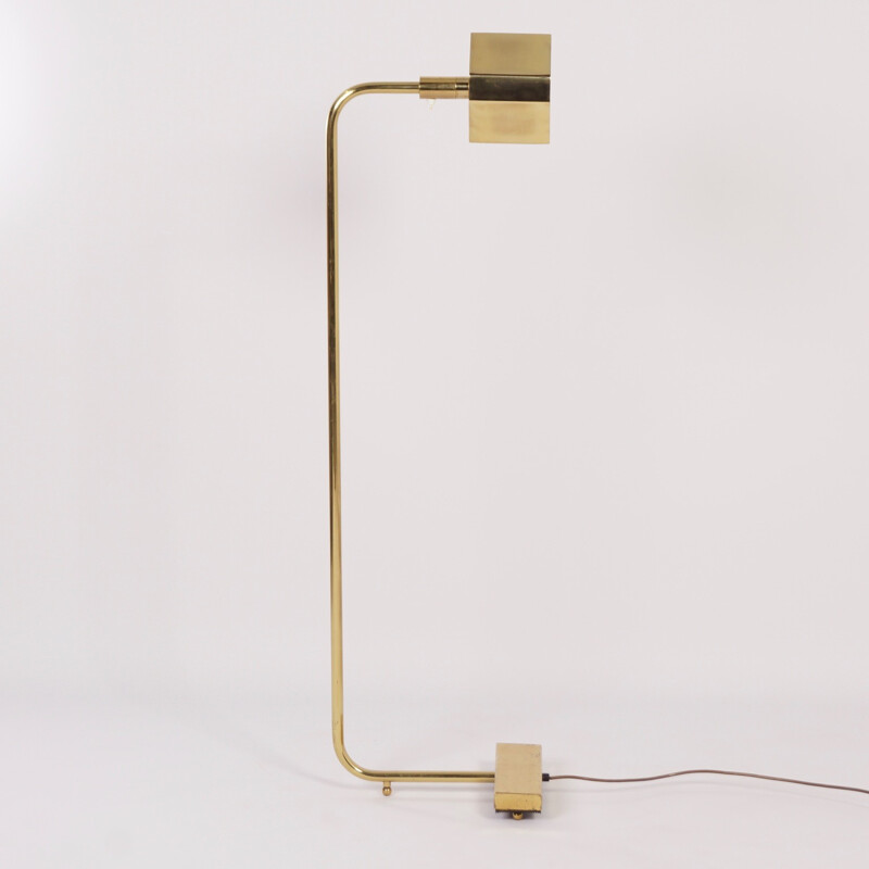 Vintage Brass Floor Lamp by Best & LLoyd, England - 1970s