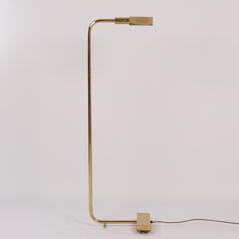 Vintage Brass Floor Lamp by Best & LLoyd, England - 1970s