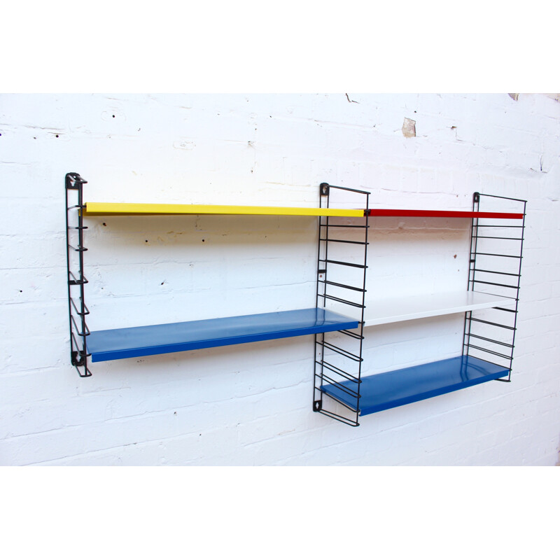 Vintage Wall Shelves by A. Dekker for Tomado, Netherlands - 1960s