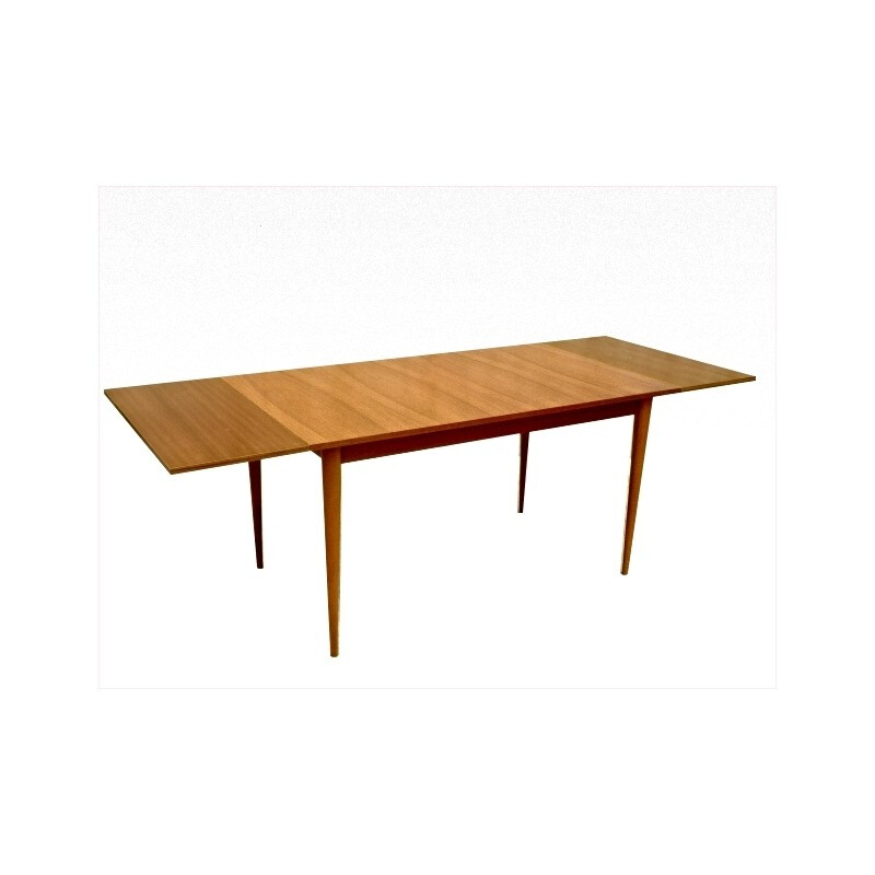 Vintage scandinavian dining Table - 1960s