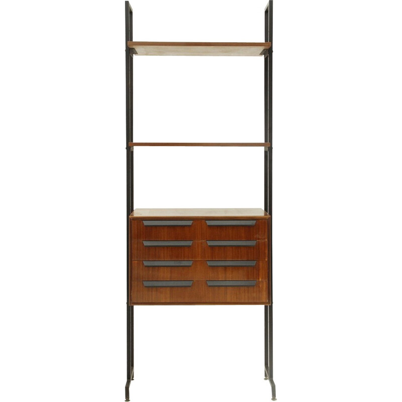 Mid-Century Italian Teak Wall Unit - 1950s