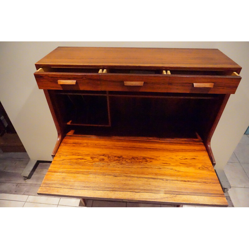 Danish clerk in rosewood of Rio by A.W.Iversen for Vinde MobelFabrik - 1960s