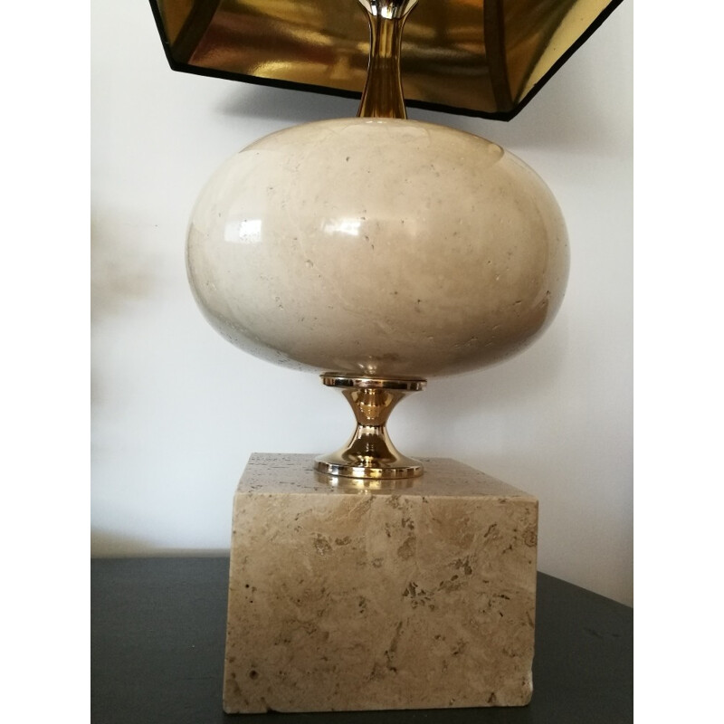 Vintage table lamp by Philippe Barbier - 1970s