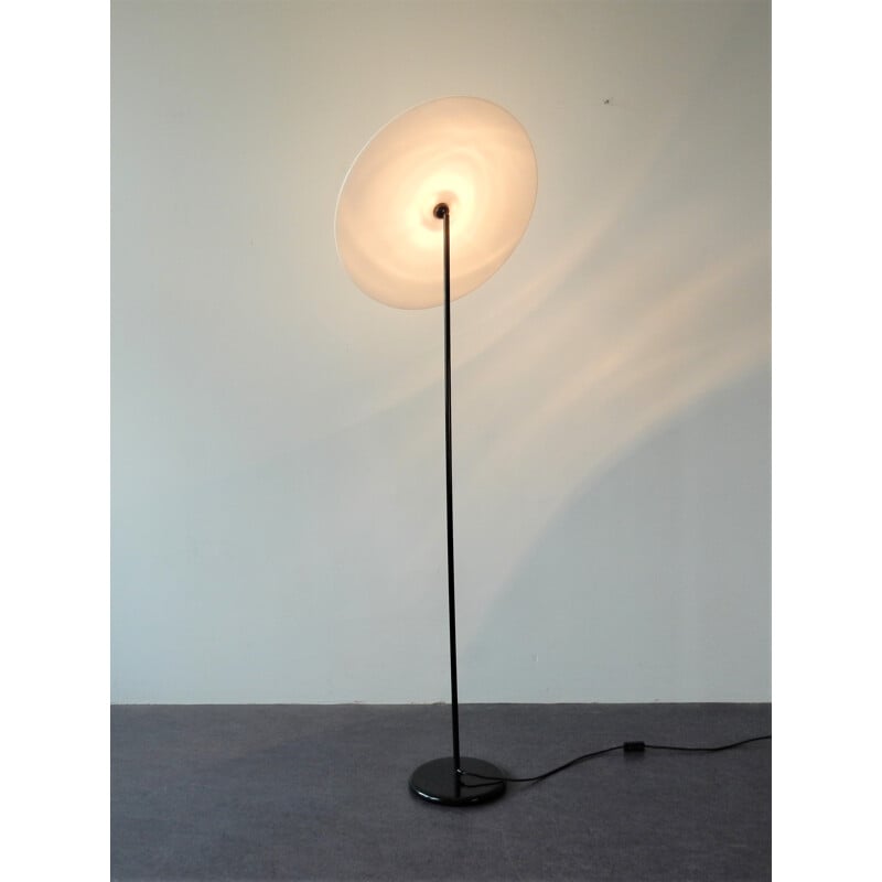 Disc Floor Lamp by Aldo Van Den Nieuwelaar for Nila Lights - 1970s