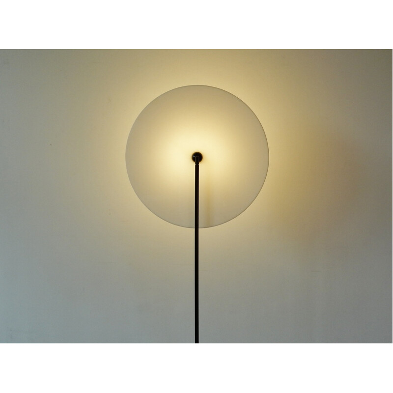 Disc Floor Lamp by Aldo Van Den Nieuwelaar for Nila Lights - 1970s