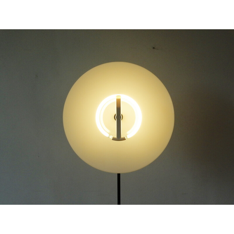 Disc Floor Lamp by Aldo Van Den Nieuwelaar for Nila Lights - 1970s