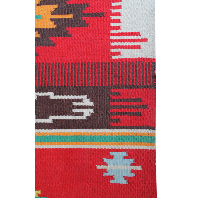 Vintage Rug with a Geometric Pattern - 1960s