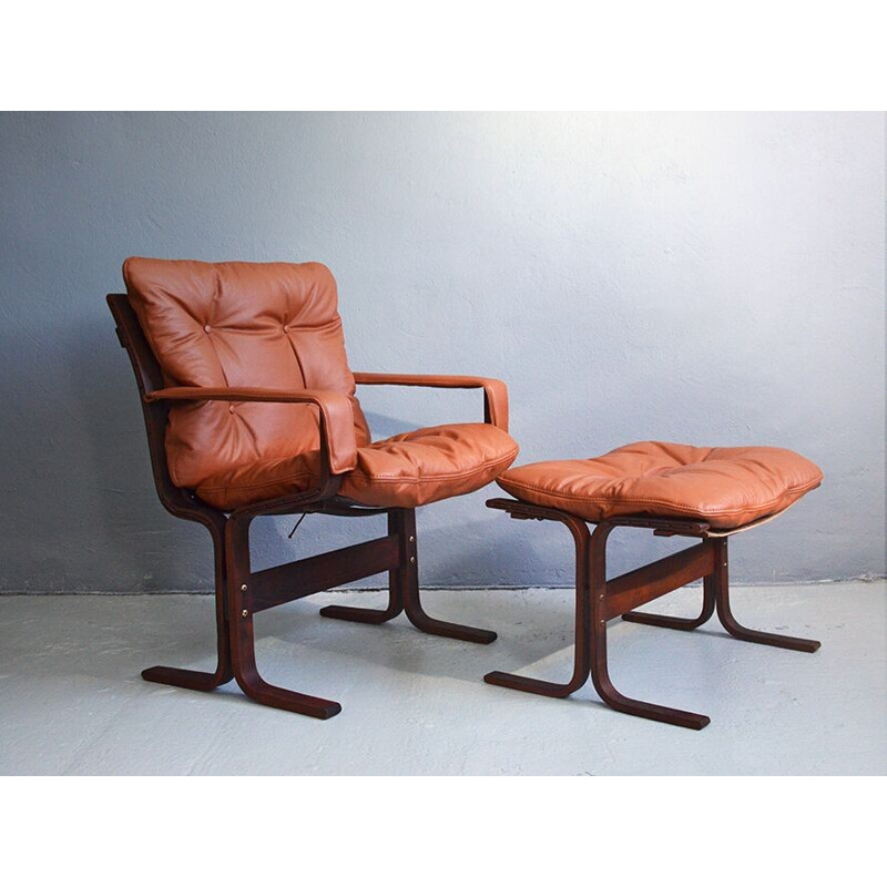 Fauteuil Westnofa vintage par Ingmar Relling - 1960