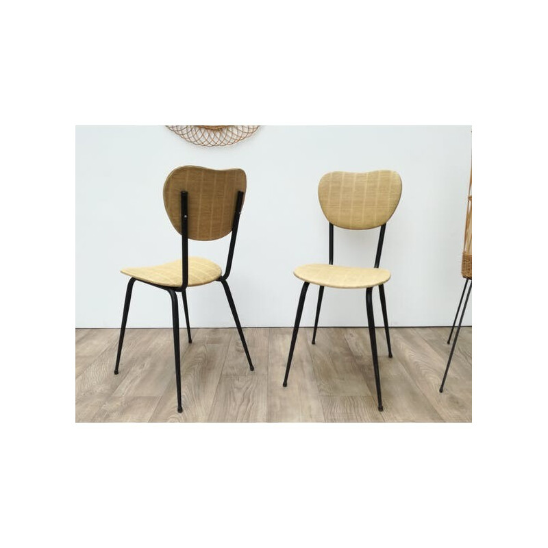 Vintage pair of chairs by Colette Gueden - 1960s