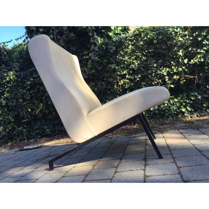 Vintage "miami" armchair by Pierre Guariche for Meurop - 1950s