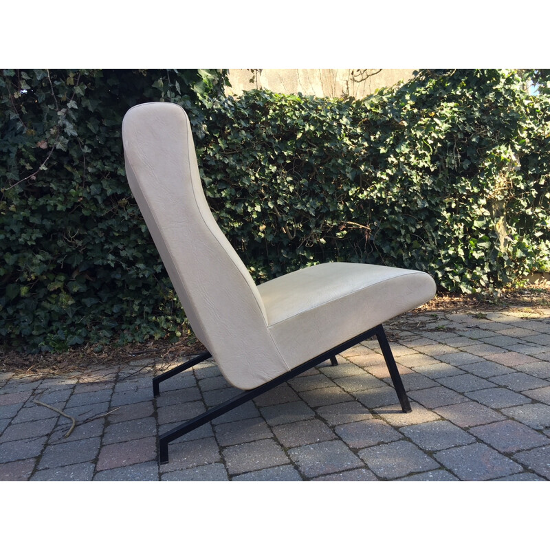 Vintage "miami" armchair by Pierre Guariche for Meurop - 1950s