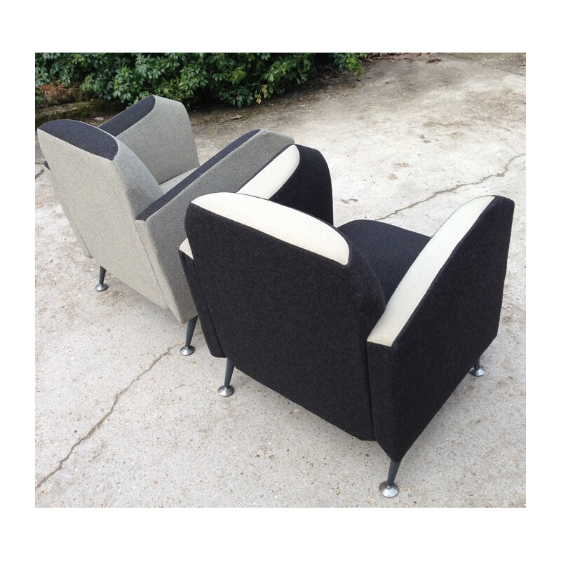 Vintage pair of armchairs "Hotel 21" by Javier Mariscal for Moroso - 1999