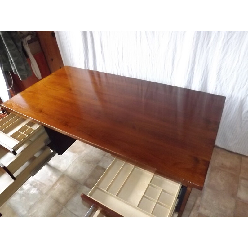 Vintage rosewood desk by Ordo - 1970s