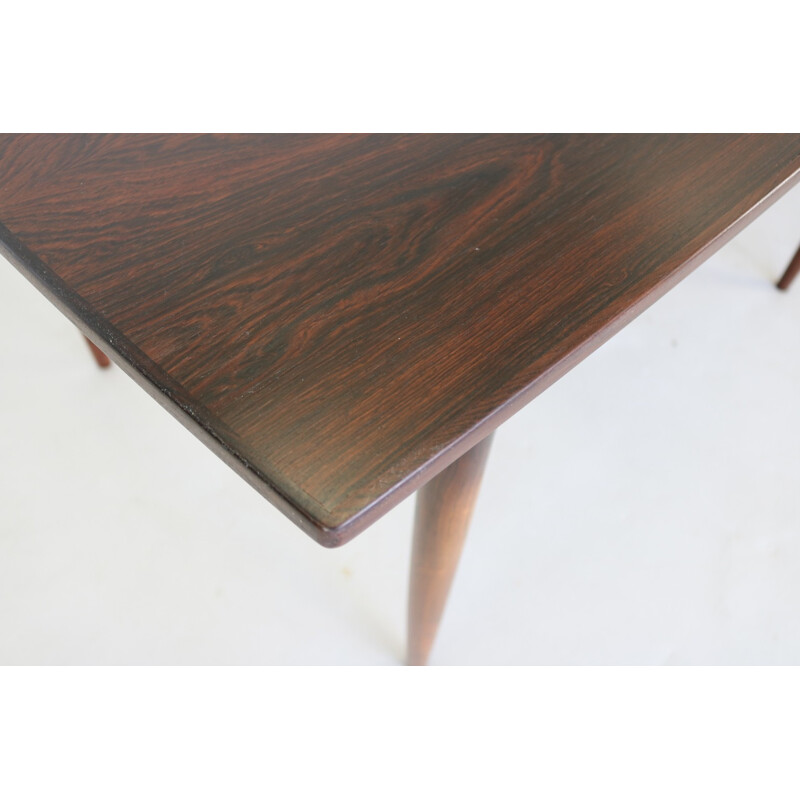 Vintage dutch rosewood dining table - 1960s