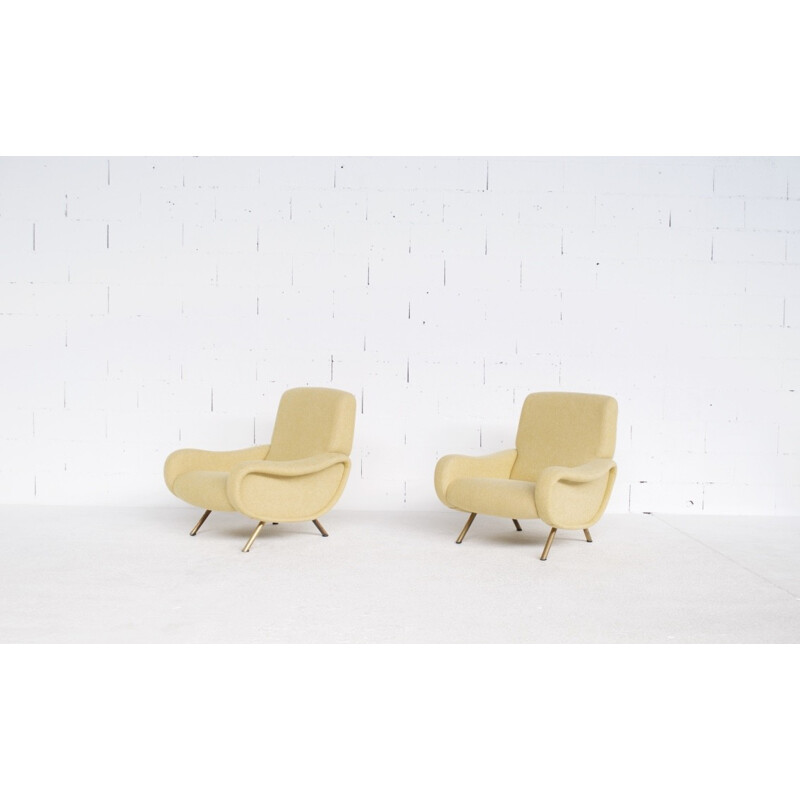 Pair of "Lady" armchair by Marco Zanuso for Arflex - 1950s
