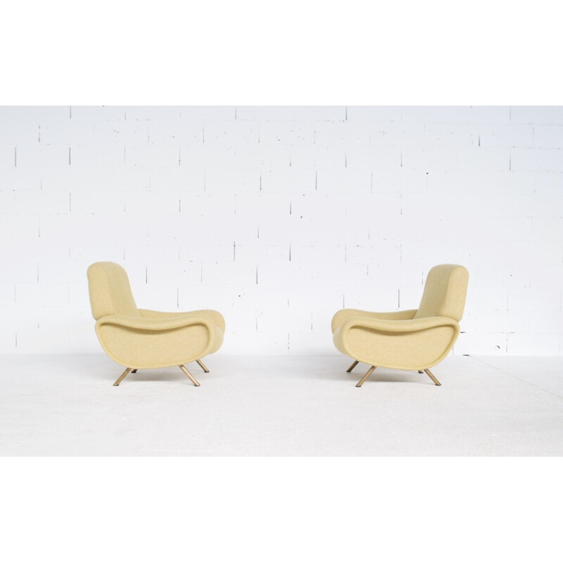 Pair of "Lady" armchair by Marco Zanuso for Arflex - 1950s