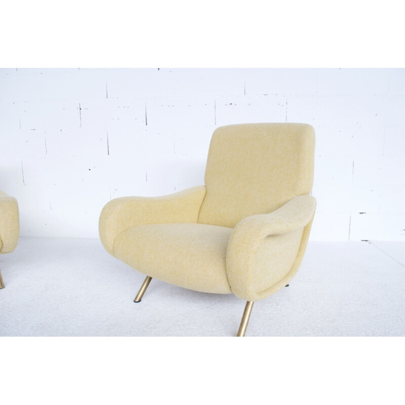 Pair of "Lady" armchair by Marco Zanuso for Arflex - 1950s