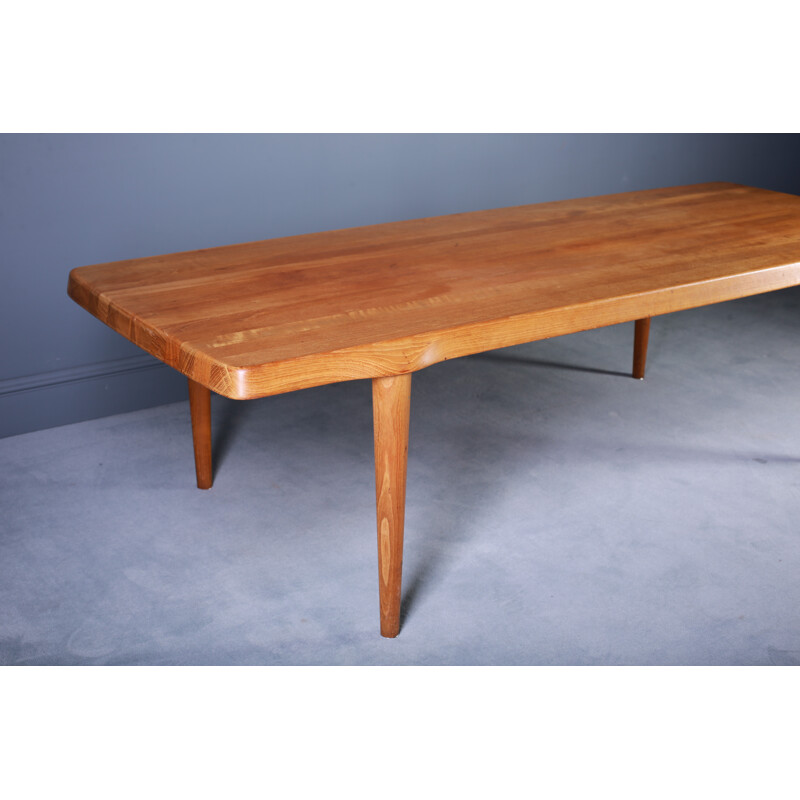 Table basse en teck par John Bone pour Mikael Laursen - 1960